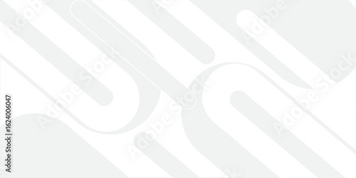 Clean and modern abstract background featuring soft white tones with rounded lines and geometric shapes. The minimal design with smooth curves eps 10