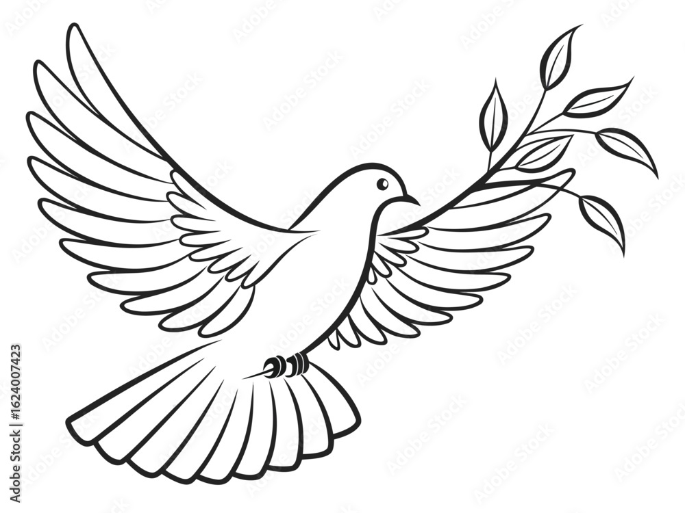 Obraz premium dove of peace
