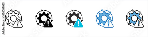Abnormal Icon Pack Multistyle Illustration