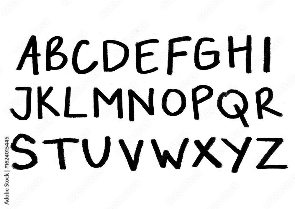 Realistic Alphabet Letters Marker Pen Shape Brush Font Transparent Background HD Realistic Alphabet Letters Marker Pen Shape Brush Font Transparent Background HD