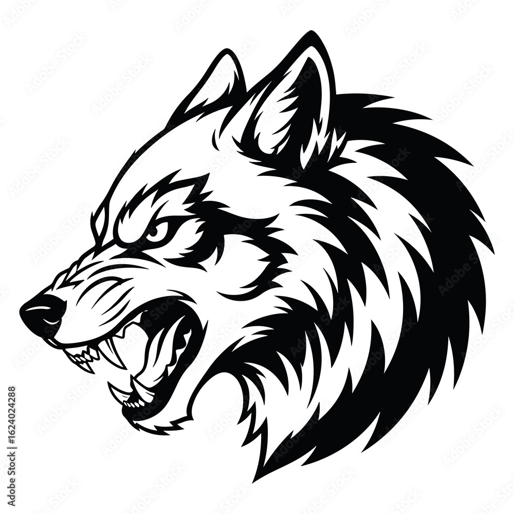 Obraz premium dog head 