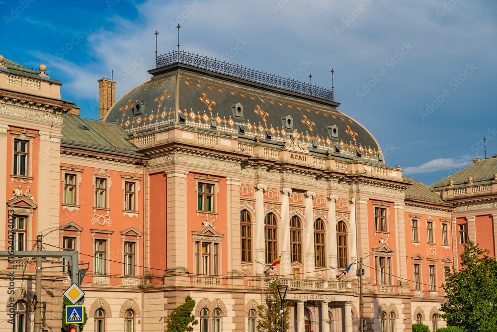 Obraz premium The Palace of Justice in Cluj-Napoca, Romania