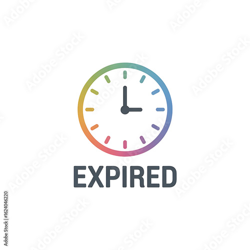 Expired Date Stamp Icon