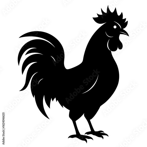 Rooster Logo Vector | Stylized Cockerel Mascot for Farm or Restaurant