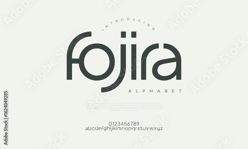 Unique futuristic typeface with soft rounded lines, suitable for apps, tech brands, and innovation themes