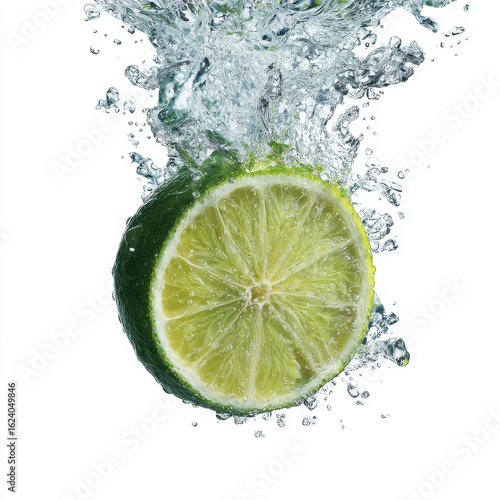 Lime Splash: A Refreshing Burst of Citrus