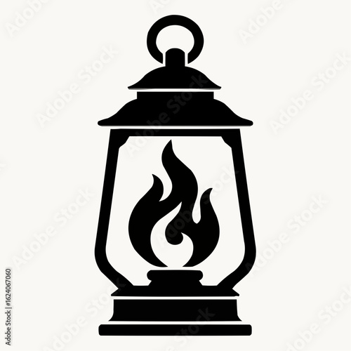 A vintage kerosene oil lantern, a traditional metal tea samovar, and an antique glass candle lamp isolated on white