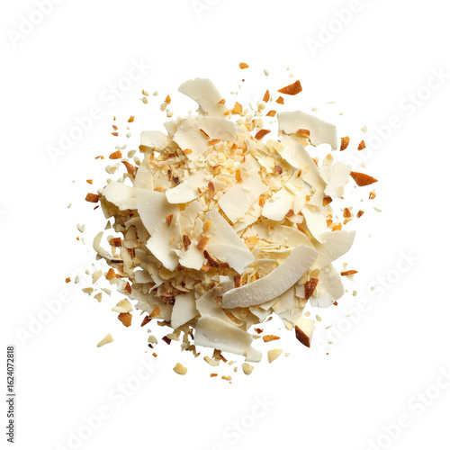 Sweet Coconut Flakes and Toasted Almonds Mix Explosion