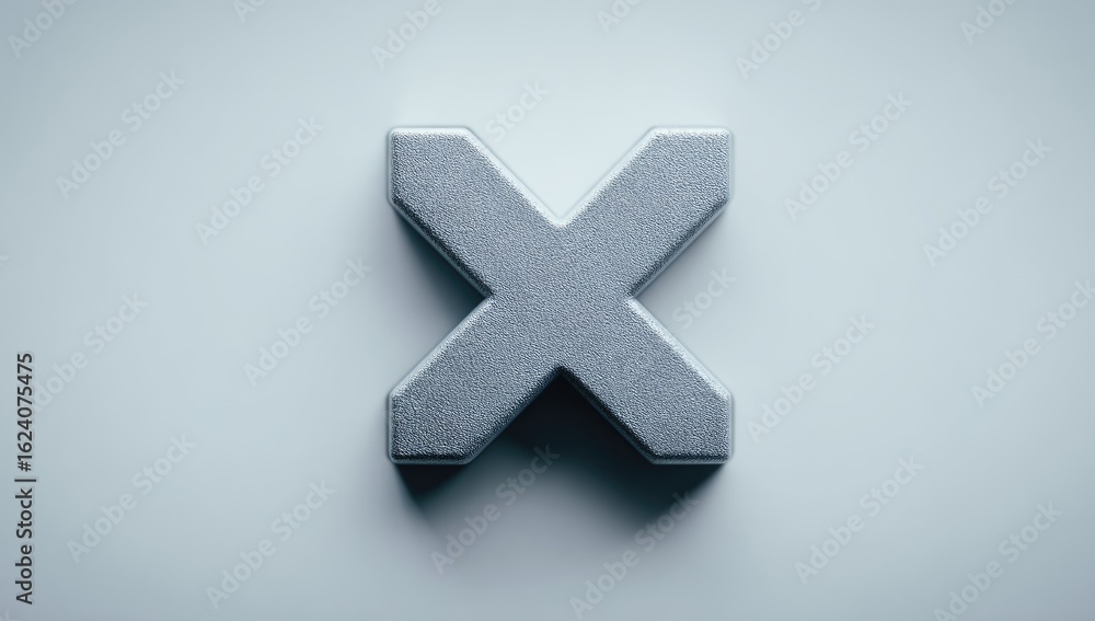 Fototapeta premium Simple X