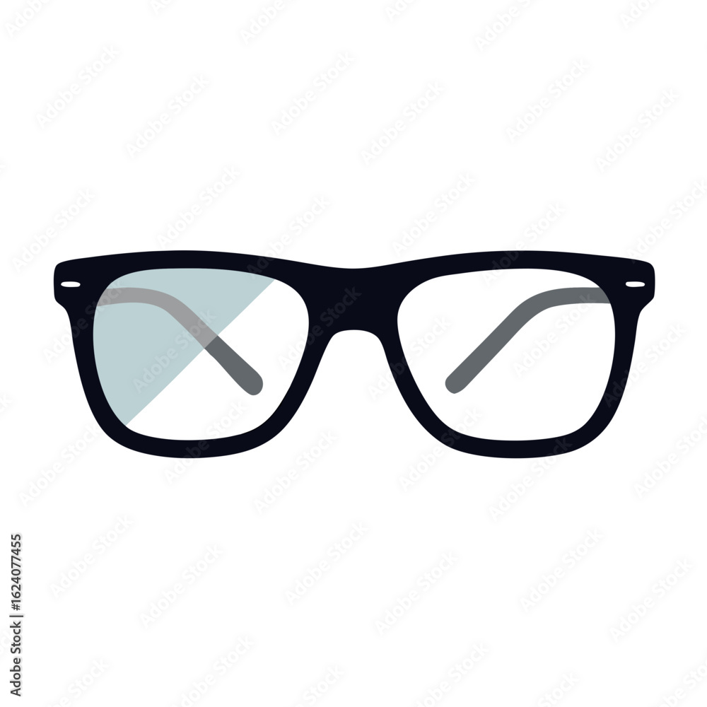 Fototapeta premium glasses isolated on white