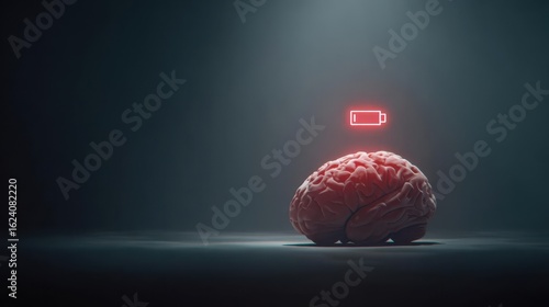 Brain with Low Battery Indicator