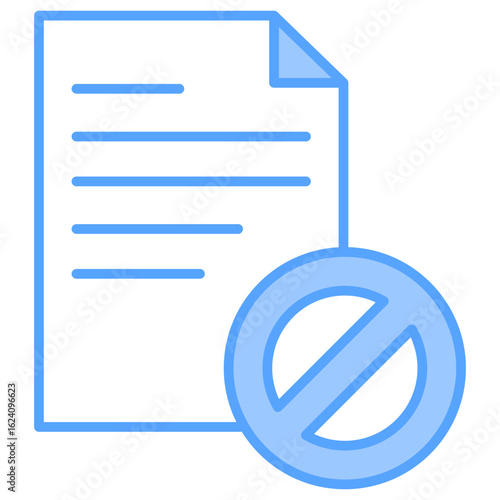 Censored Blue Icon