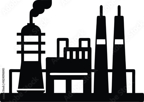 refinery vector icon.