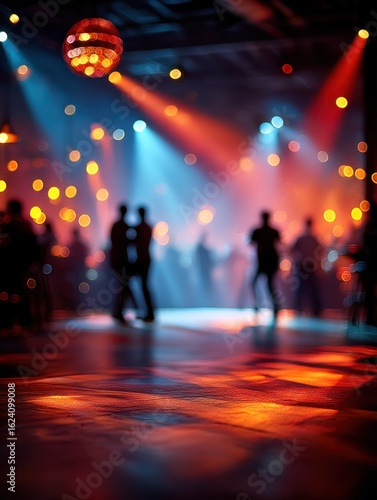 Wallpaper Mural Blurred nightclub scene Torontodigital.ca