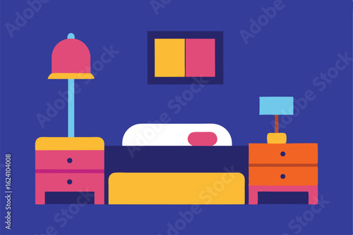 guest bedroom with basic essentials   bed  lamp  d (1).eps