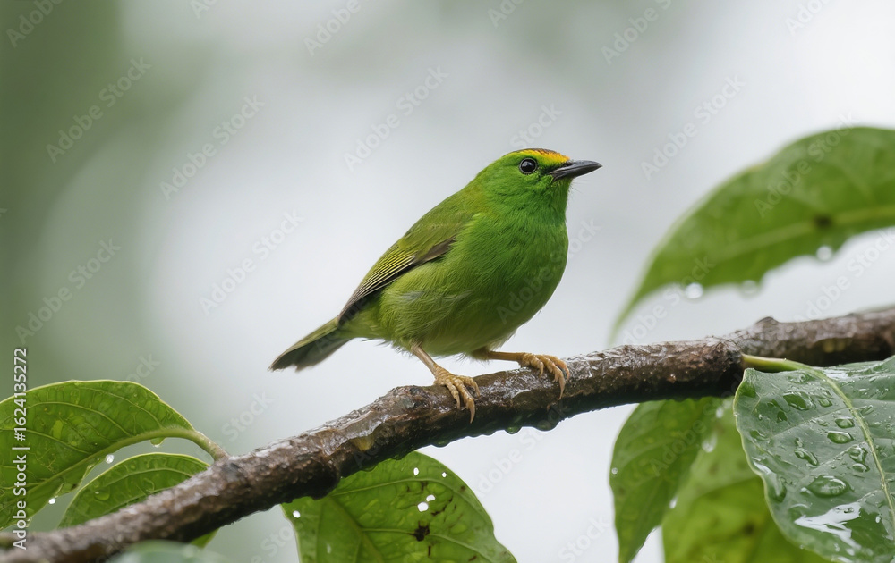 Obraz premium red headed bee eater