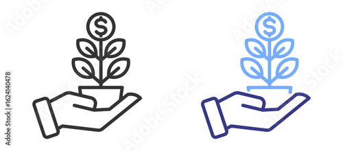 Microloan icon color