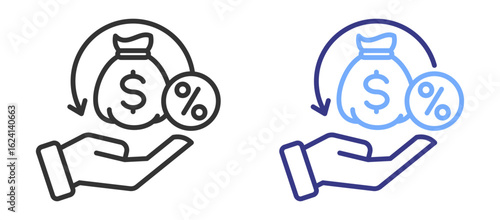 Loan Repayment icon color