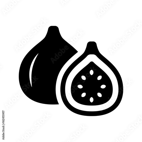 fig fruit icon 