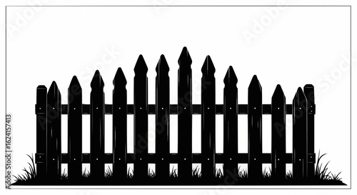 wrought iron fence
