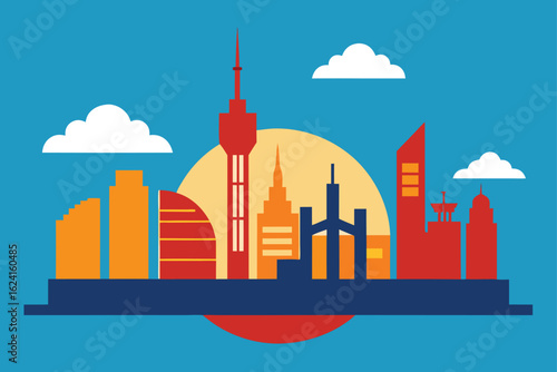 international business skyline concept   (1).eps