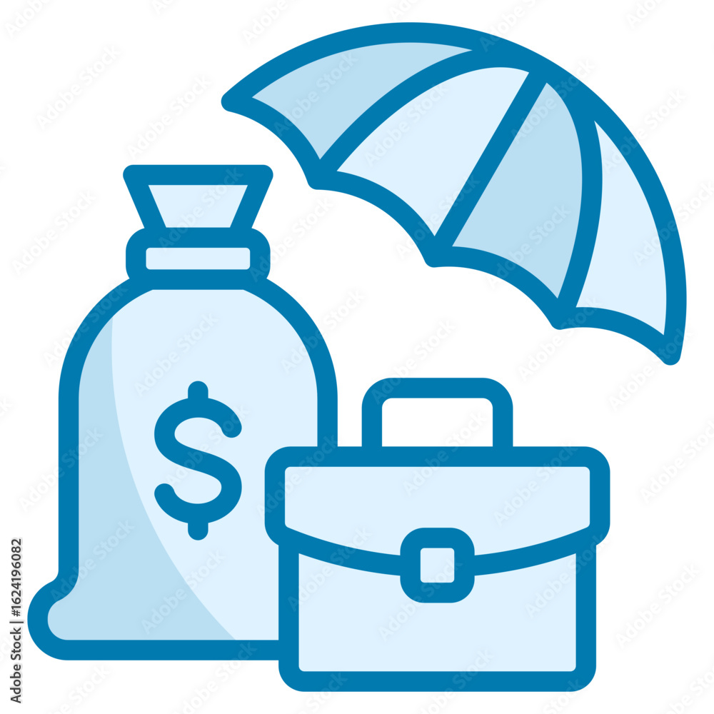 Obraz premium Business Insurance Icon