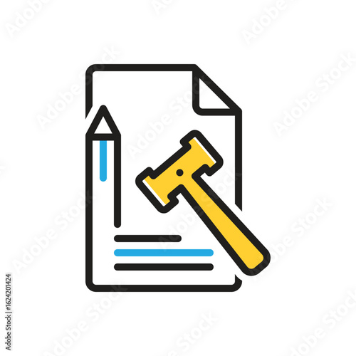 Multi color icon for principle