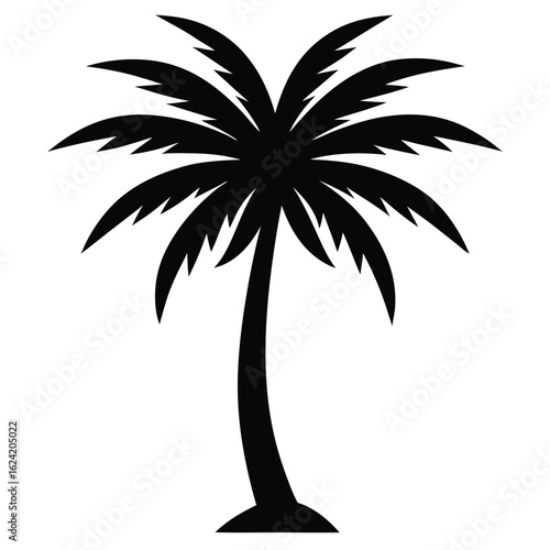 palm tree vector icon