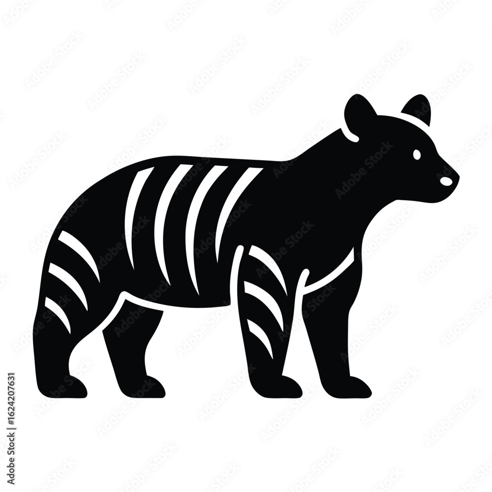 Fototapeta premium wildlife vector icon