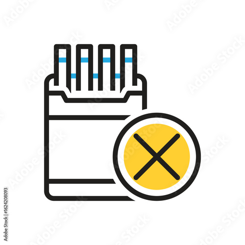 Multi color icon for restriction