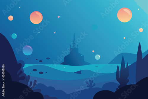 underwater-scene-with-bubbles-and-reef-structures-.eps