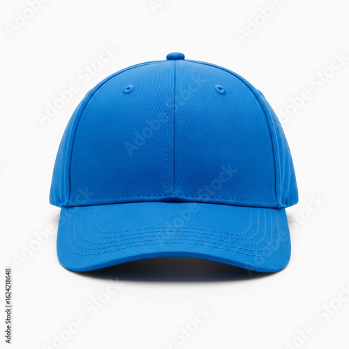 blue baseball cap isolated