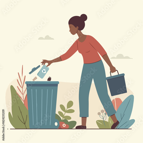 Throw garbage in its place