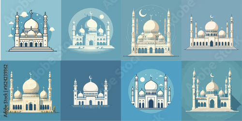 collection the great mosque in Istanbul turkey