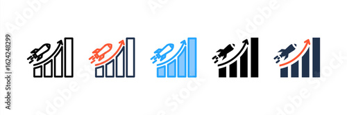 Thrive icon set multiple style collection
