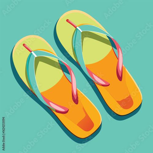 flip flop vector