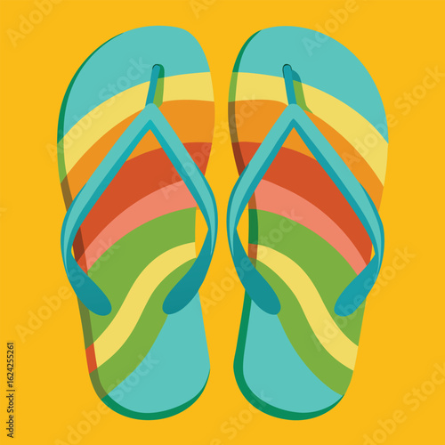 flip flop vector