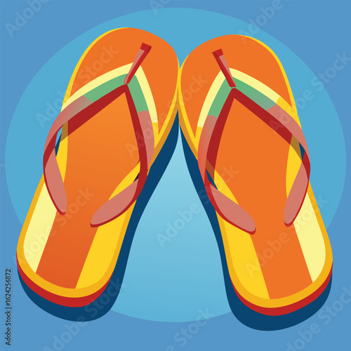 flip flop vector