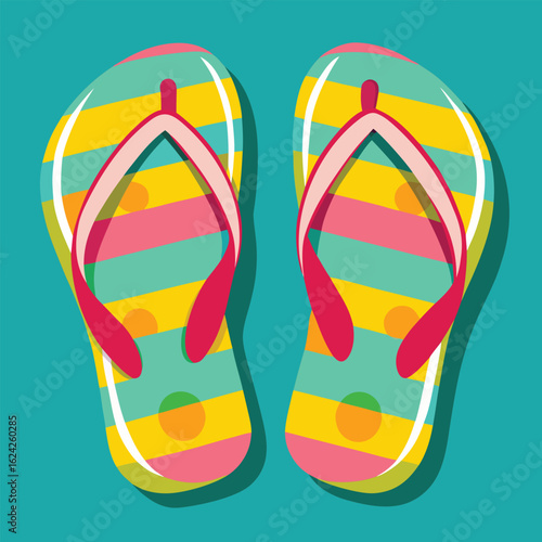 flip flop vector