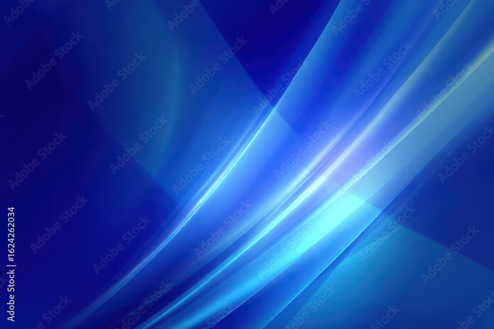 Fototapeta premium Modern abstract background featuring vibrant blue hues and subtle light multip patterns creating a soothing visual experience ideal for contemporary design applications