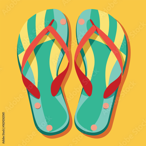 flip flop vector