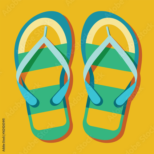 flip flop vector