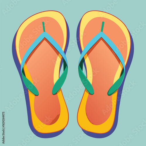 flip flop vector