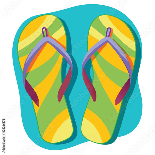 flip flop vector