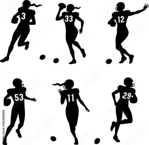 american football, kneeling player, patriotism,  vector bundle