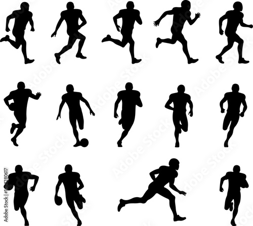 Wallpaper Mural american football, kneeling player, patriotism,  vector bundle Torontodigital.ca