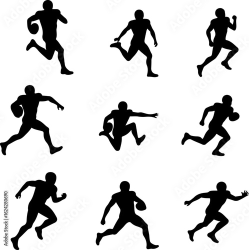Wallpaper Mural american football, kneeling player, patriotism,  vector bundle Torontodigital.ca