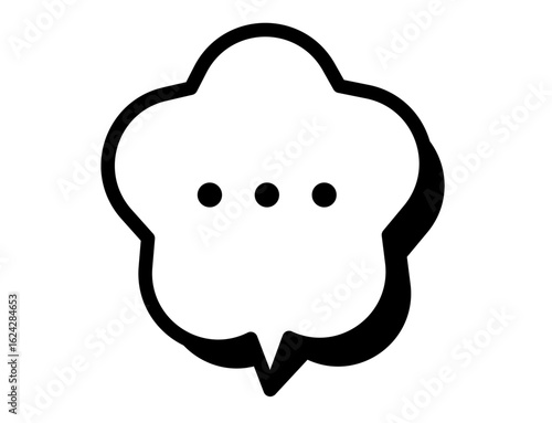speech bubble icon 10H : cloud, bubble, speech, icon, symbol, illustration, vector, design, speech balloon icon, comics, cartoon style