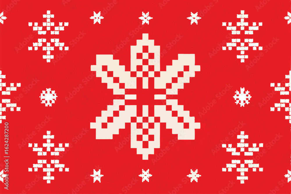 Obraz premium warm knitted texture wallpaper featuring classic n.eps