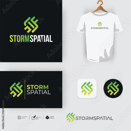 Logo template design ideas vector